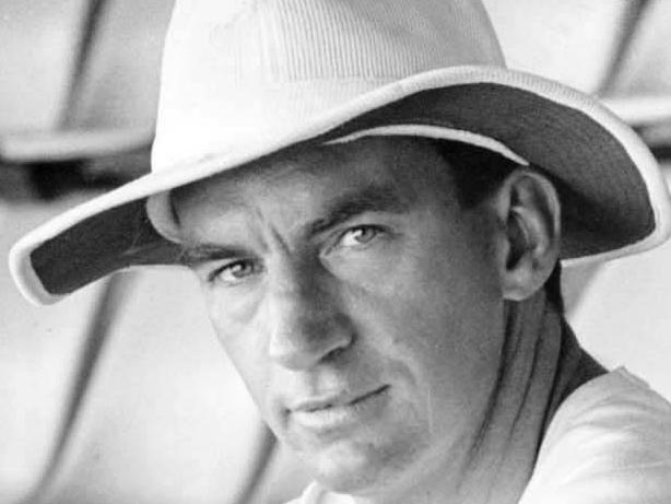 English cricketer Peter Roebuck at the SCG in Sydney, 09/02/1989. Pic Peter Muhlbock.