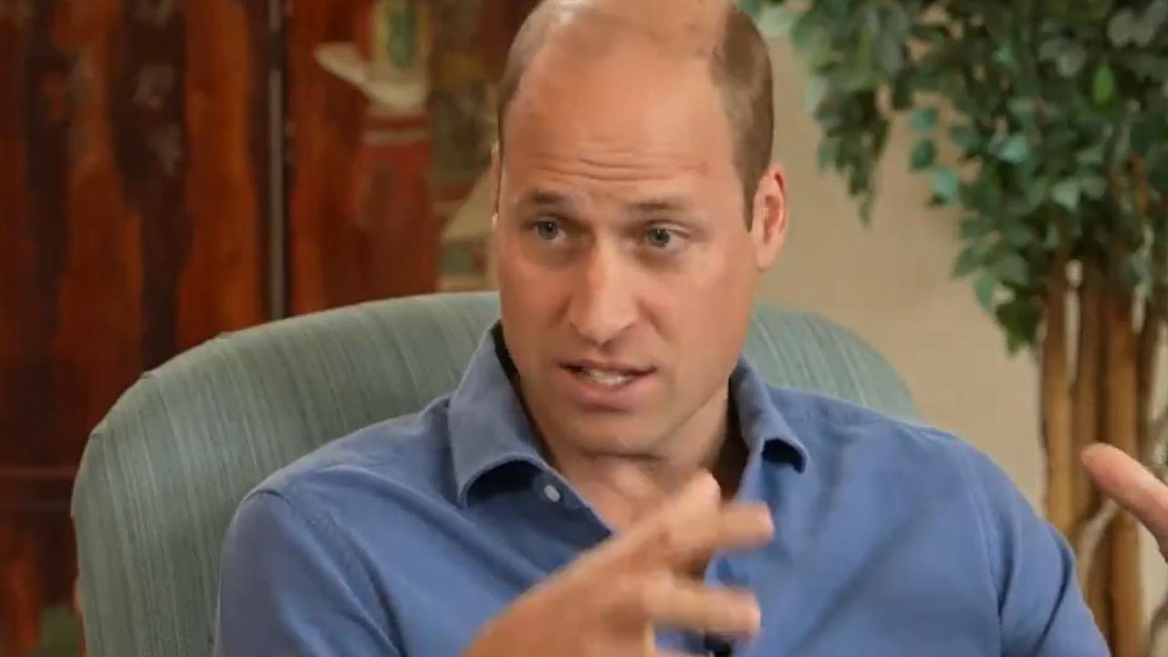 Prince William has shown a different side recently. Picture: BBC