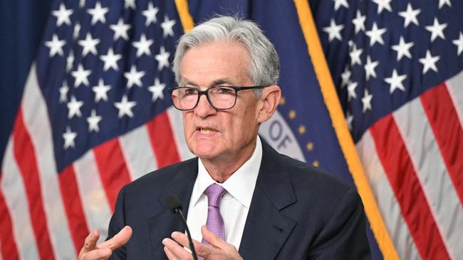 US Federal Reserve chairman Jerome Powell this week cut the central bank’s key lending rate by half a percentage point. Picture: AFP