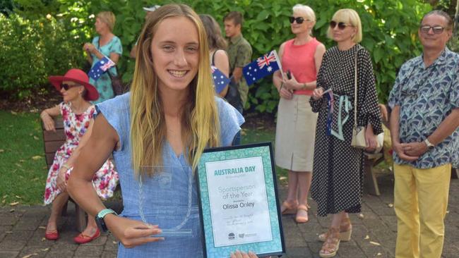 Olissa Onley was named Young Sportsperson of the Year. . Picture: Matt Deans