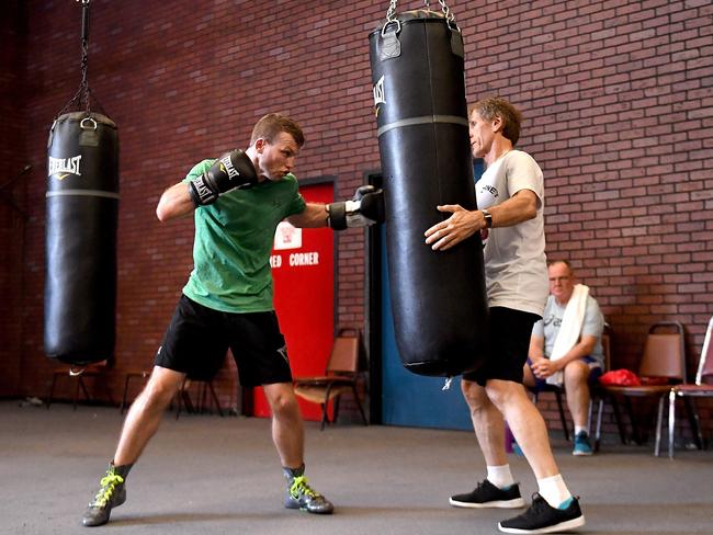 Jeff Horn slugs it out in Top Rank’s “tin shed” gym.