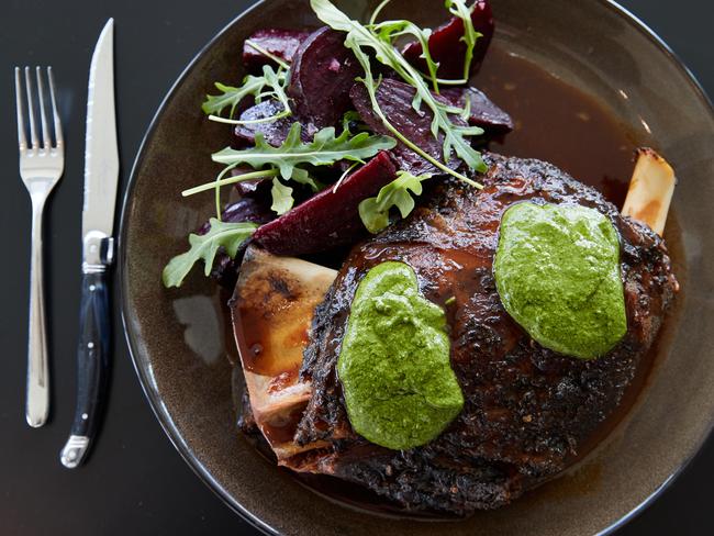 Matt Moran’s famed lamb shoulder, Picture: Supplied