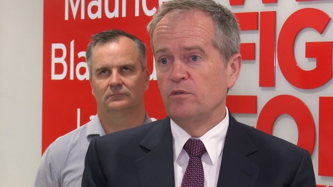 Shorten attacks Morrison for cutting aged care funding