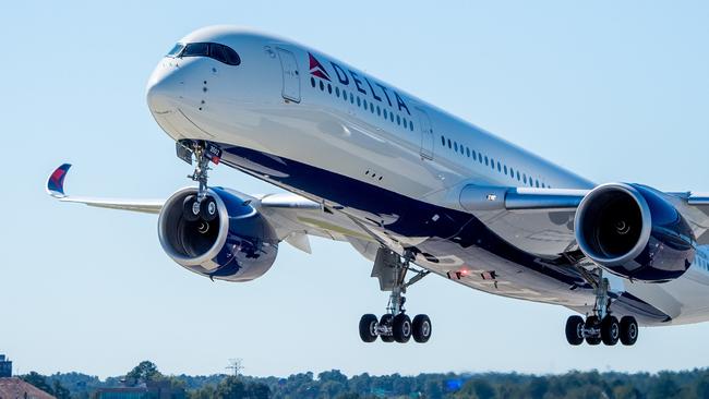 Delta Air Lines will fly A350s on direct flights between Melbourne and LA. Picture: Supplied / Chris Rank