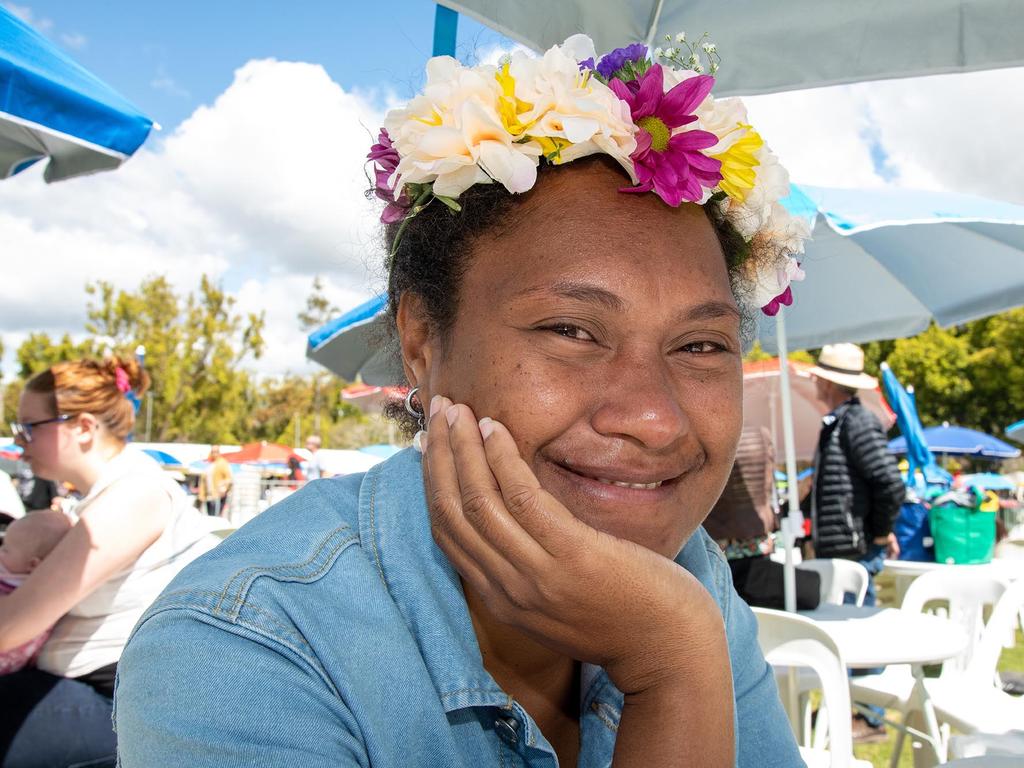 Celebrating her birthday at the festival, Teppsy Beni. Festival of Food and Wine, Queens Park, Toowoomba Carnival of Flowers. Saturday September 10, 2022 Picture: Bev Lacey