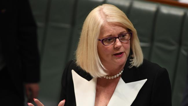 Minister for Industry, Science and Technology and Member for McPherson Karen Andrews. Picture: Tracey Nearmy/Getty Images