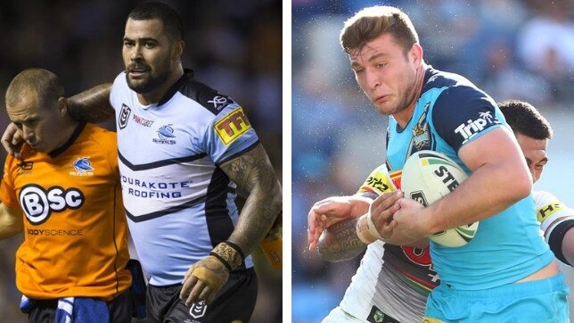 Andrew Fifita has a hamstring injury, Jai Arrow has an ankle injury.