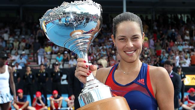 Ana Ivanovic warms up with Auckland ASB Classic crown