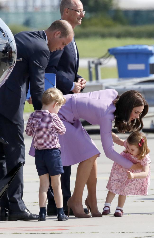 The royals are hand’s on parents.