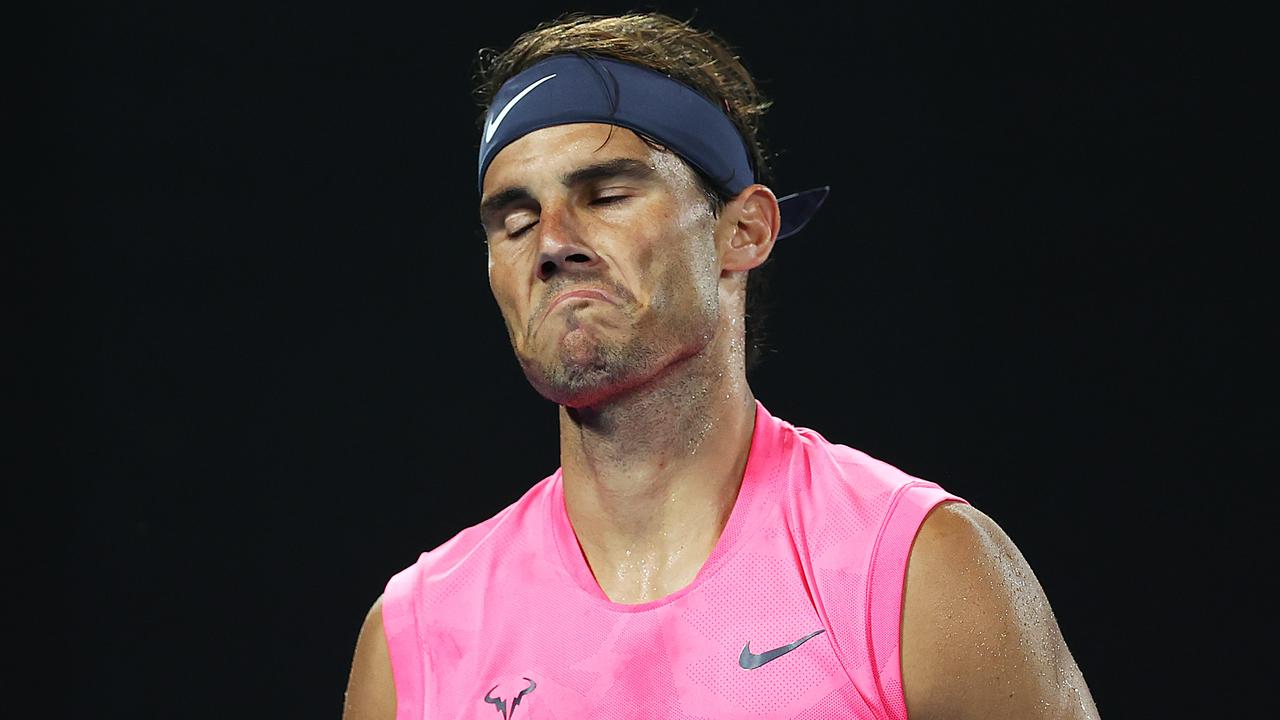 Rafael Nadal is out of the Australian Open. (Photo by Cameron Spencer/Getty Images)