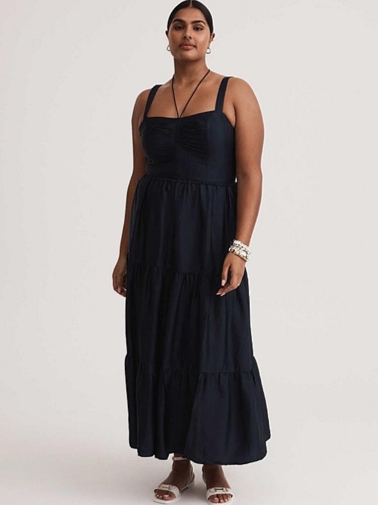 $150 off Keyhole Tiered Maxi Dress. Picture: Witchery.