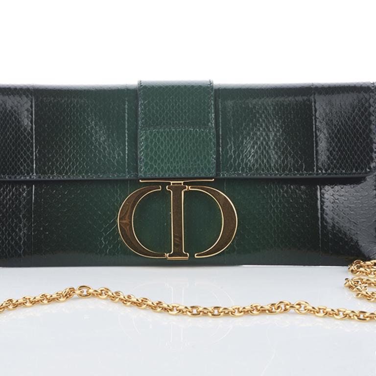 Christian Dior Ombre Snakeskin Clutch sold for $2577. Picture: Shapiro