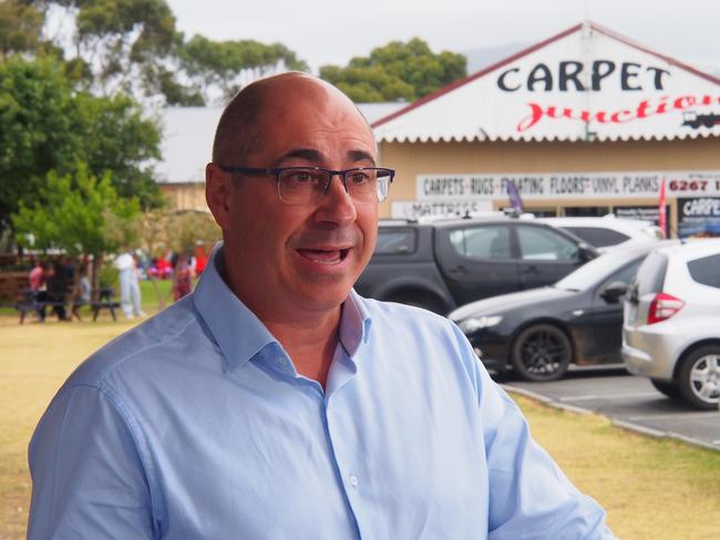 Kingborough councillor Aldo Antolli at the Margate Train in 2022.