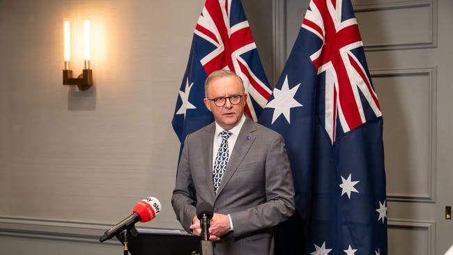 Australian PM Anthony Albanese speaks ahead of the Quad Summit in the US. Picture: Supplied