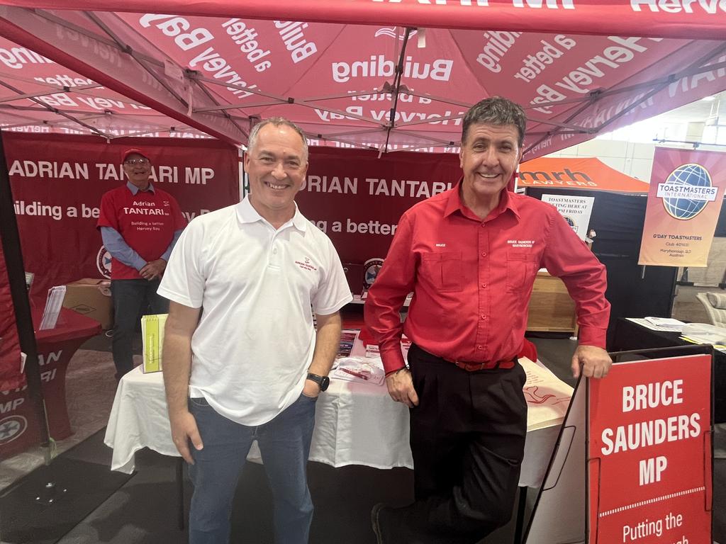 A huge crowd gathered at the Fraser Coast Show on Friday.