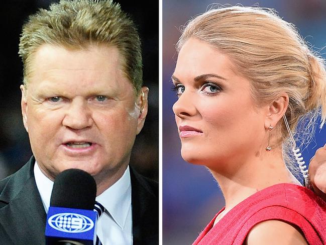 Erin Molan was meant to bring a fresh and youthful energy to The Footy Show but ratings continued to dive this year. Picture: Getty