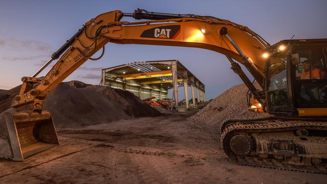 Work underway at Rino Recycling site at Pinkenba