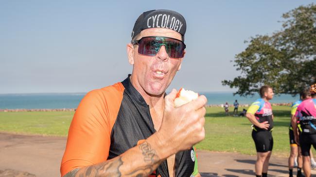 Tom Ryan at the NTRS Top End Gran Fondo 2023, Darwin. Picture: Pema Tamang Pakhrin