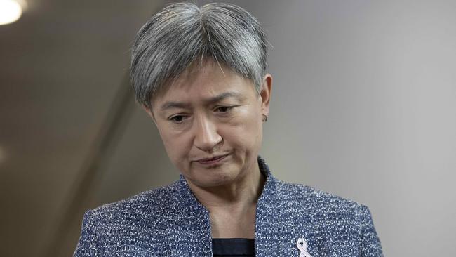 Penny Wong says the claims are credible. Picture: NCA NewsWire/Gary Ramage