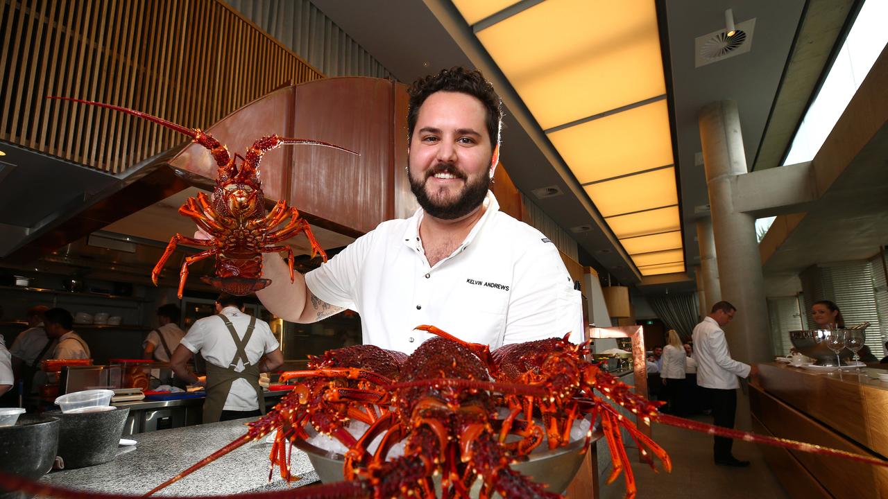 Kelvin Andrews at SK Steak &amp; Oyster in Fortitude Valley. Picture: Adam Head