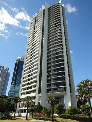 Ms Wright fell from the 14th floor of the Avalon building in Surfers Paradise.