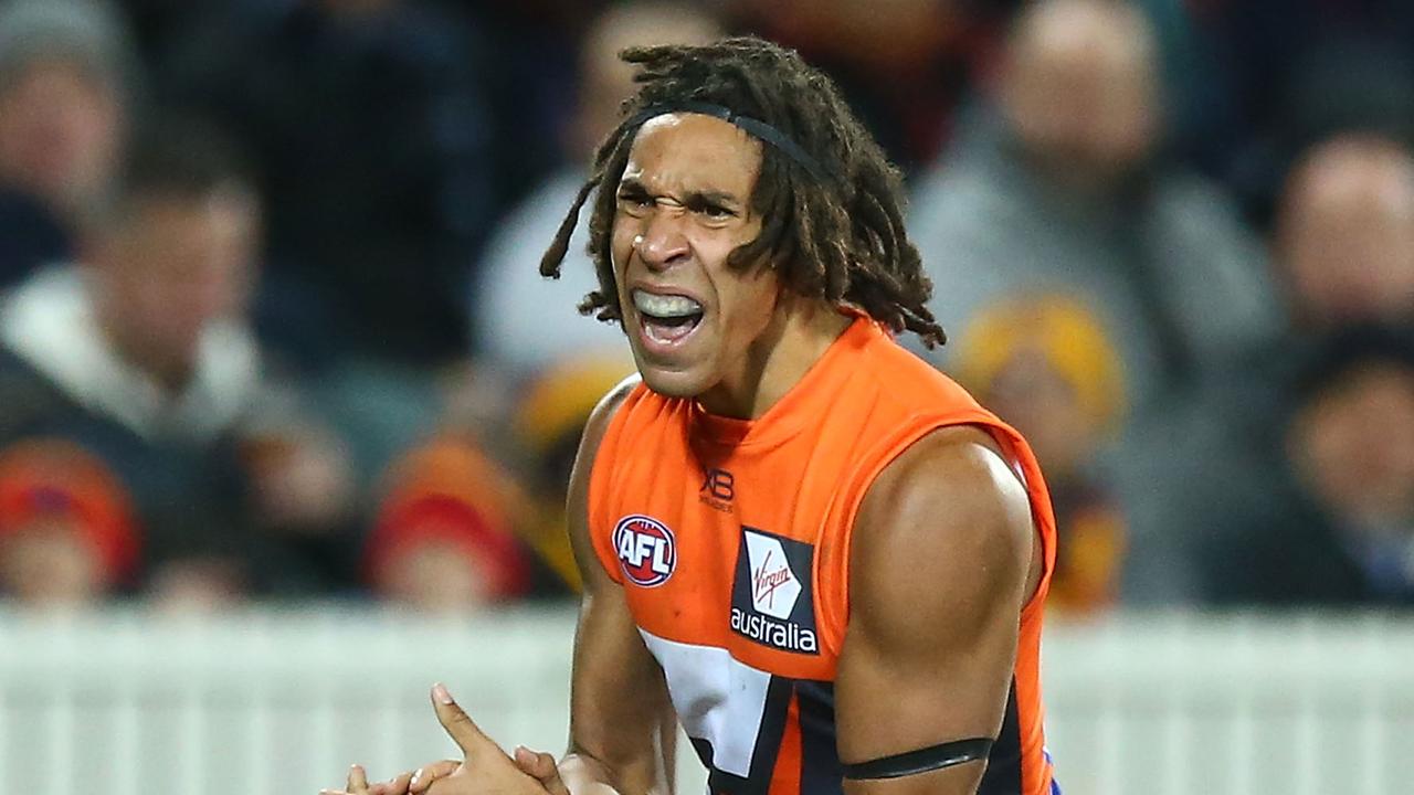 Aiden Bonar celebrates a goal. Photo: Mark Nolan/Getty Images