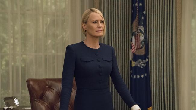 “We built this family together on <i>House Of Cards</i> for six years. It was such a safe haven and you could do the very thing you wanted to learn.” (Picture: David Giesbrecht/Netflix)