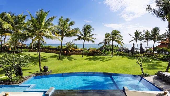 A beachfront villa at the top end of the market with an asking price of $US7.5m