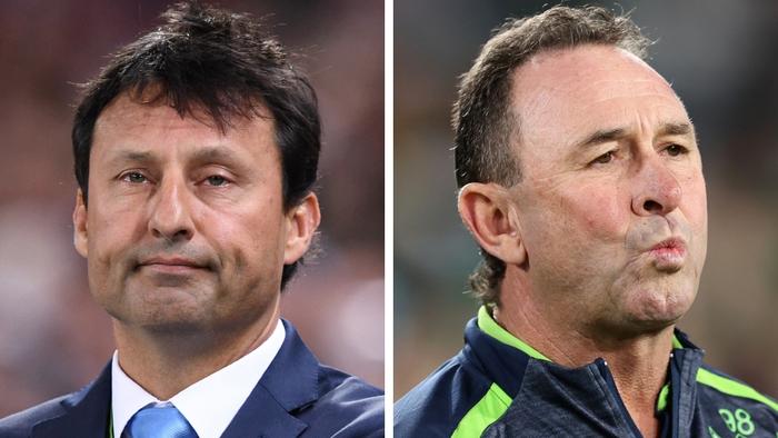 Laurie Daley and Ricky Stuart