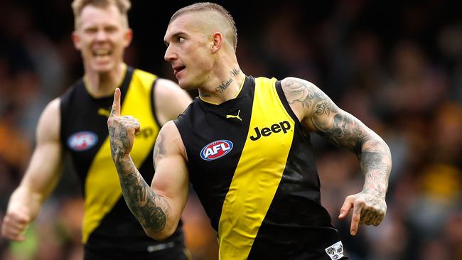 Dustin Martin has had a Brownlow Medal quality season.