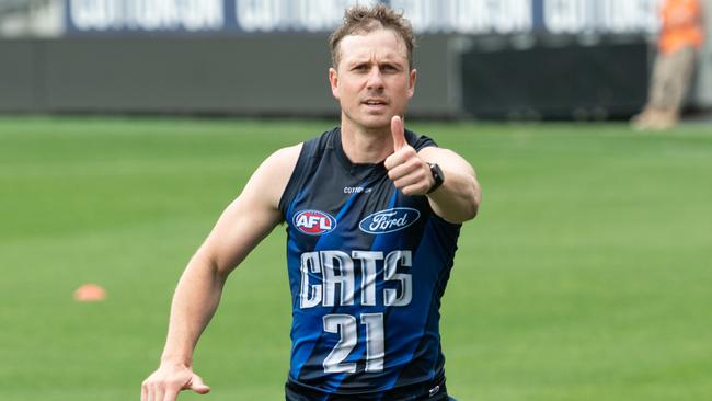 Mitch Duncan is back. Picture: Brad Fleet