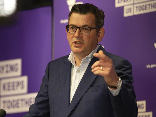 Victorian Premier Daniel Andrews. Picture: Sarah Matray