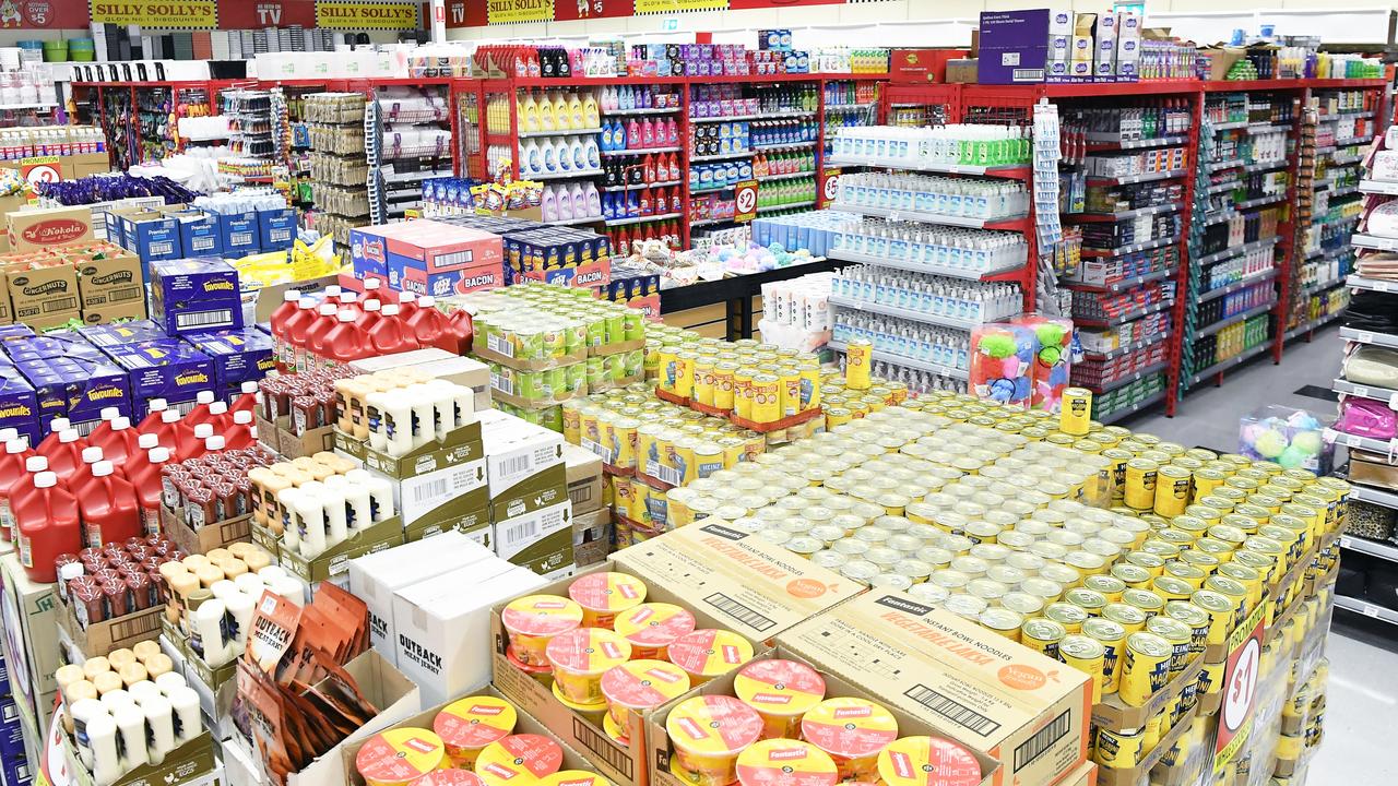 Inside a Silly Solly's store at Maroochydore.