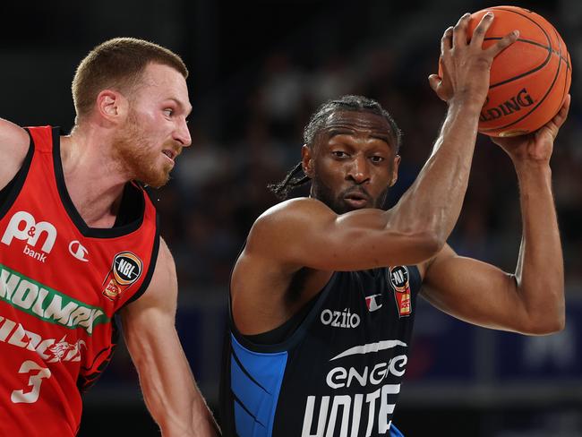 Melbourne United’s Ian Clark led all scorers with 38 points. Picture: Getty Images