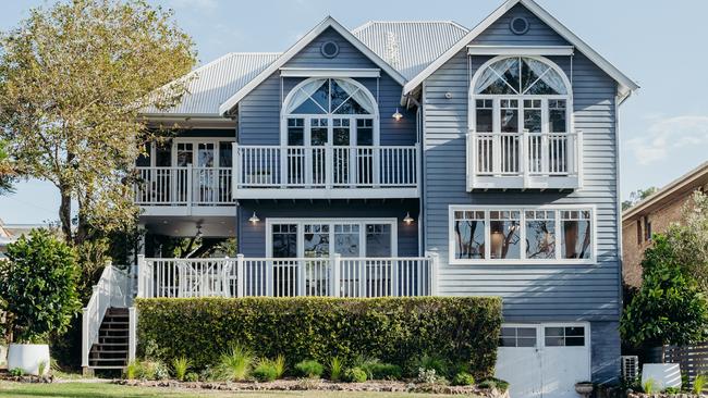 Melanie and Carl Symington are selling their seaside home at Gwandlan, on Sydney's Central Coast. Picture: Muse Photography