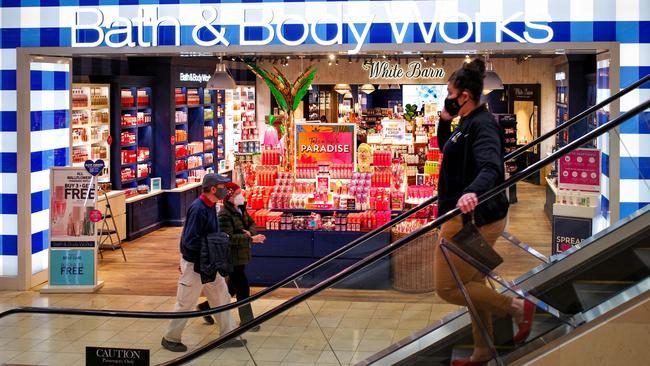 US retail sales boomed in January as shops more than regained ground lost in an unexpected December slump, despite high inflation. Picture: AFP