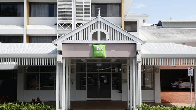 The Ibis Styles hotel on Florence Street has been “chosen” to operate as a quarantine hotel. Picture: Brendan Radke