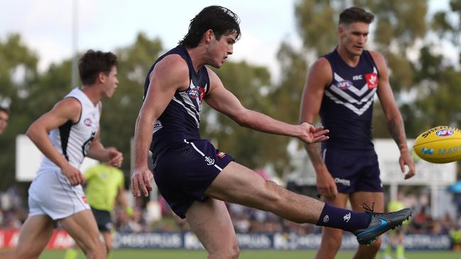 Docker Andrew Brayshaw during the Marsh Series in February. Picture: Paul Kane/Getty Images