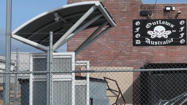 The outlaw motorcycle club in Carrum Downs where shots were fired. Picture: David Crosling