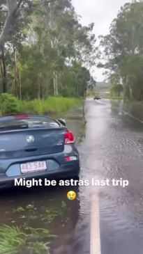 Maroochydore's flash flooding: the wettest moments