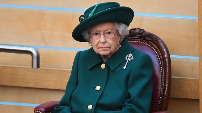 What is wrong the Queen? Picture: Andy Buchanan/AFP