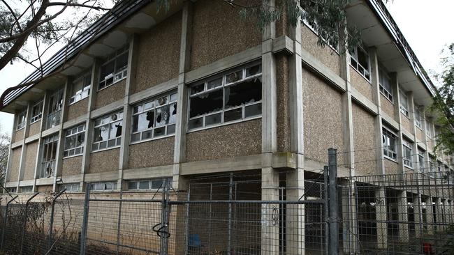 The former Camden High School site has been demolished and the land remediated to make way for a retirement village. Picture: Tim Hunter