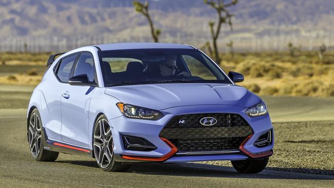 Hyundai Veloster N unveiled at Detroit motor show | news.com.au ...