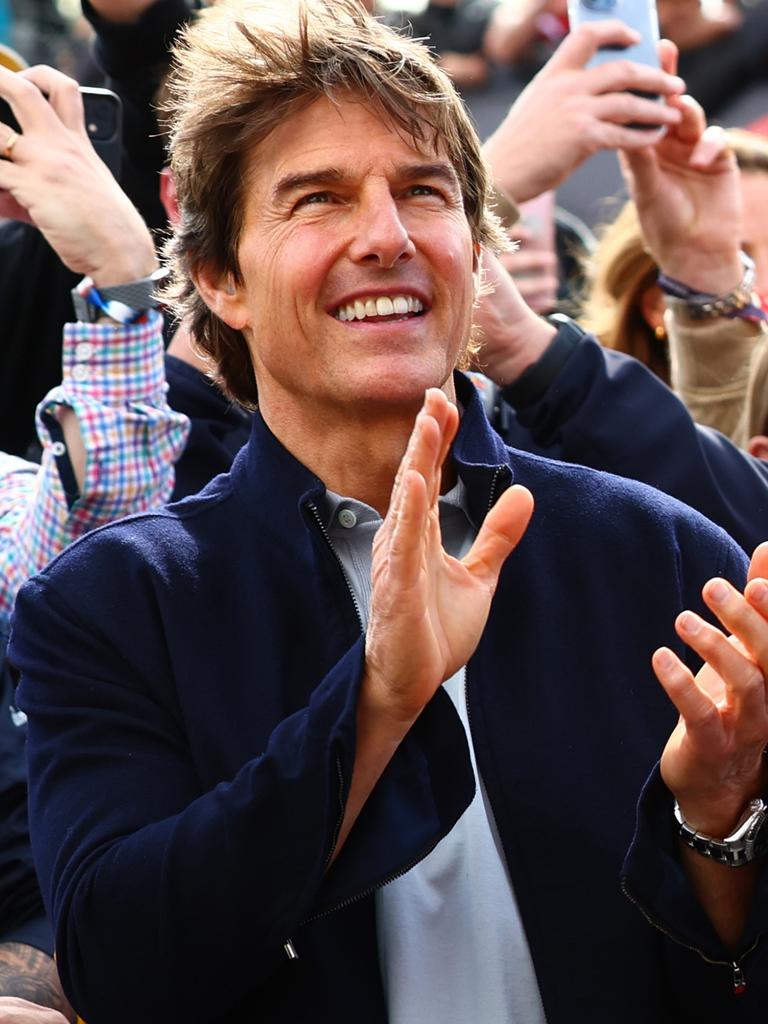 Tom Cruise at the UK F1 Grand Prix. Picture: Mark Thompson/Getty Images