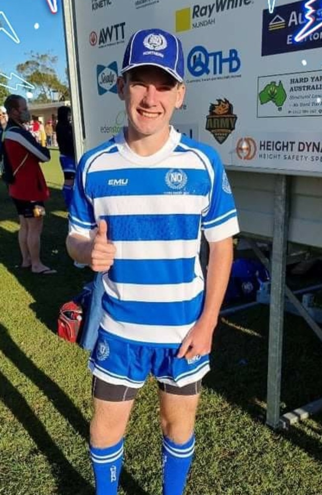 Lincoln Thicker, 15, competed for North Queensland in rugby union at the Northern Queensland U15 Rugby Union championships, he also represented the region for touch football. Â Picture: Rugby Queensland