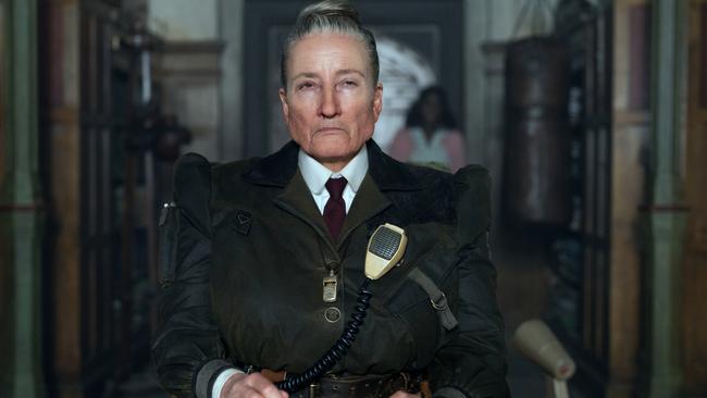 Emma Thompson stars as Agatha Trunchbull in Roald Dahl’s Matilda the Musical. Picture: Supplied