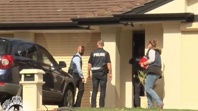 Police raided 28 properties across the state on Friday in relation to escalating bikie violence. Picture: SA Police.