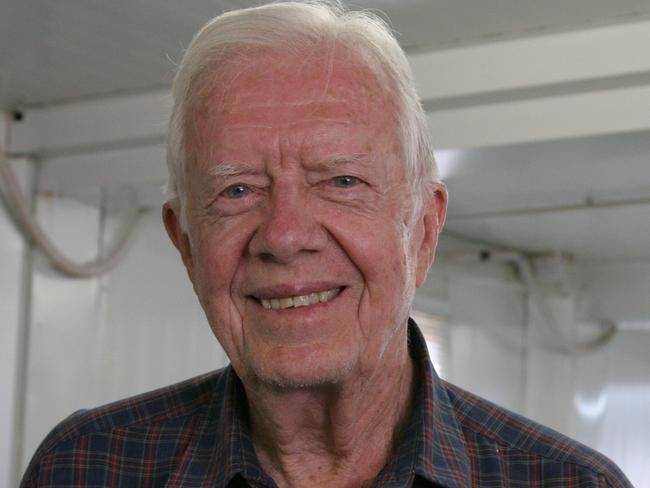 Former US president Jimmy Carter. Picture: Supplied