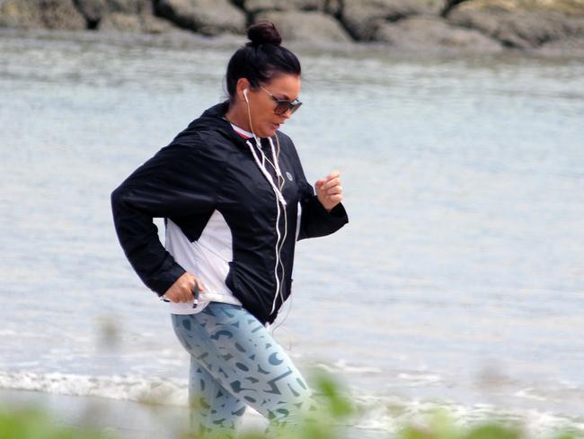 Schapelle Corby walking on a Bali beach. Picture: Supplied