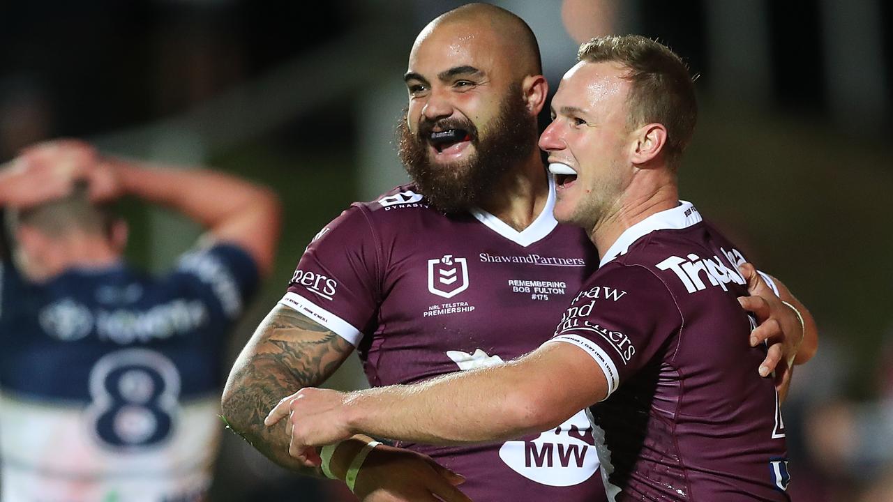Dylan Walker has received an offer to extend his future at Manly until the end of 2023. Picture: Mark Metcalfe/Getty Images